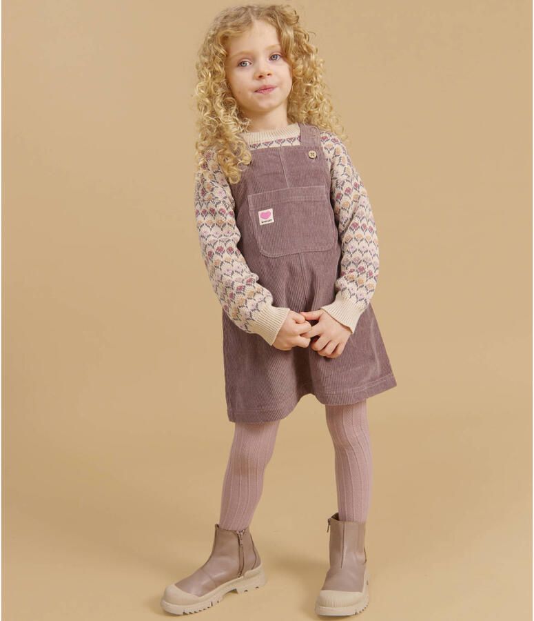 Wheat leren enkelboots roze