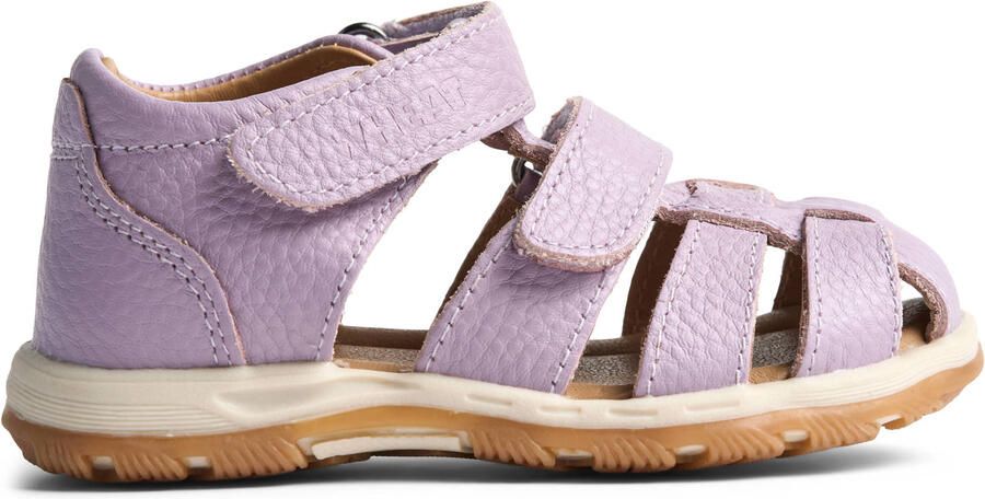 Wheat leren sandalen lila
