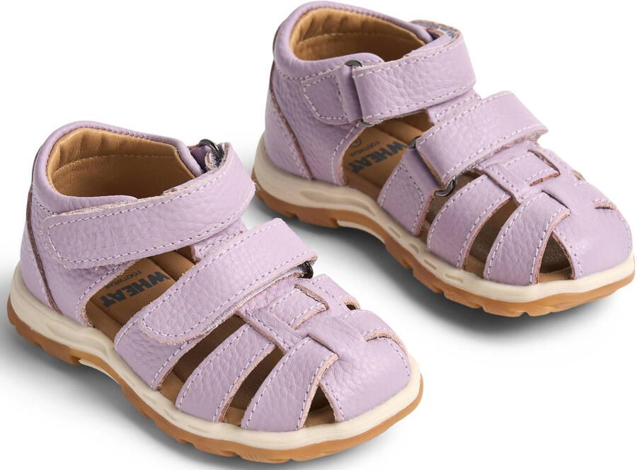 Wheat leren sandalen lila - Foto 2