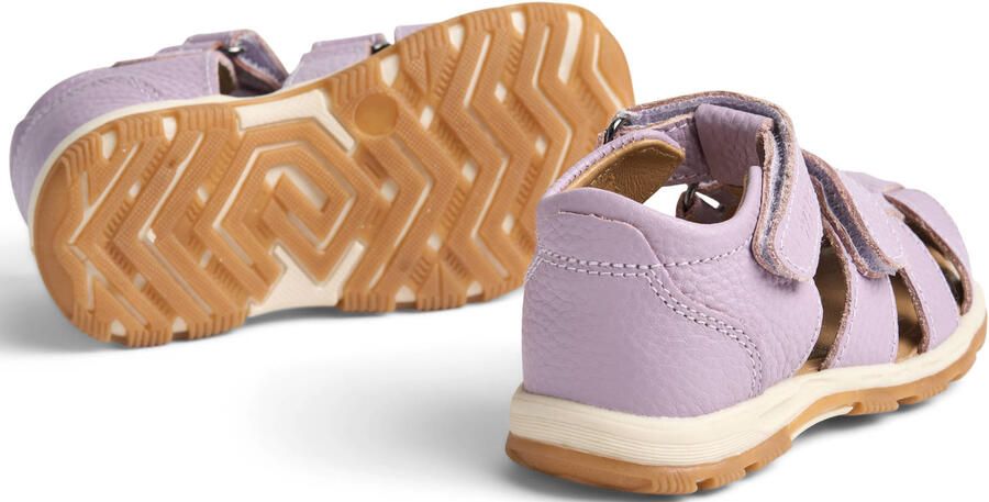 Wheat leren sandalen lila - Foto 3