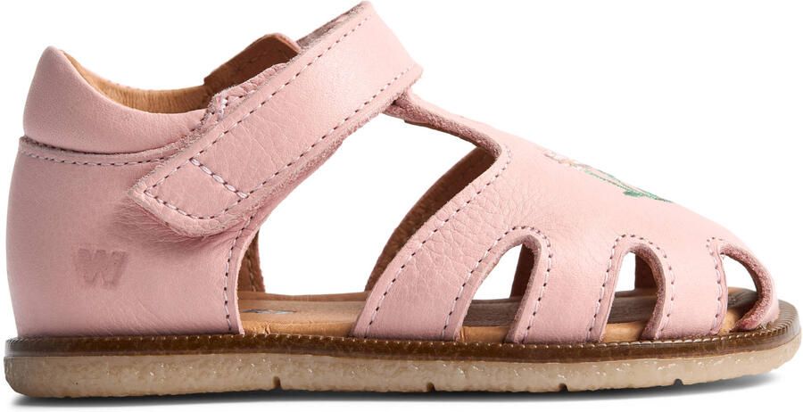 Wheat leren sandalen roze