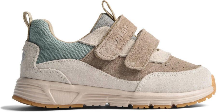 Wheat leren sneakers beige bruin