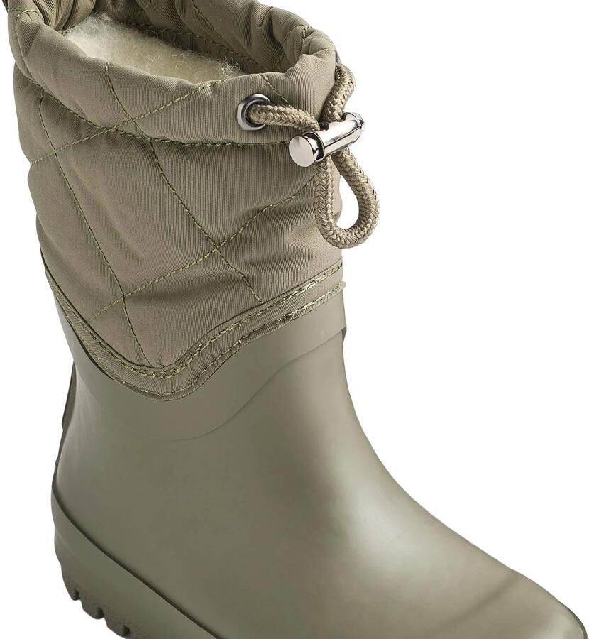 WHEAT Kid's Thermo Snowboot Drizzle Rubberlaarzen olijfgroen - Foto 2