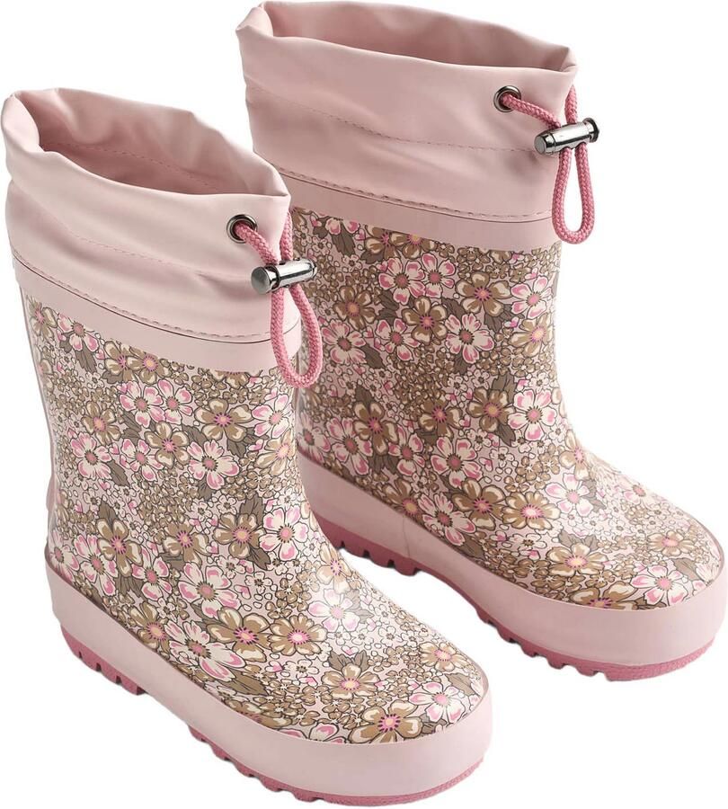 Wheat regenlaarzen roze beige - Foto 3