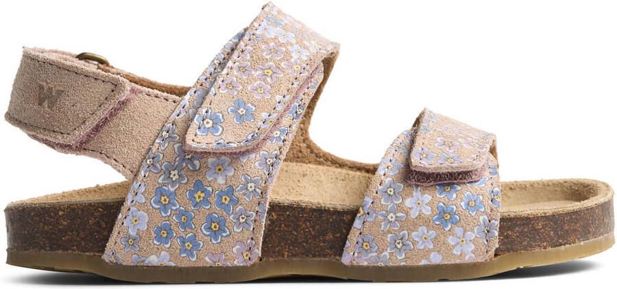 Wheat suède sandalen lichtroze