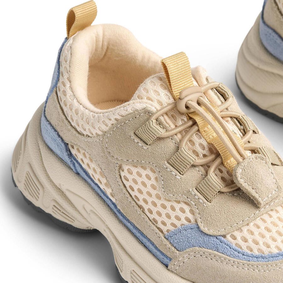 Wheat suède sneakers beige blauw - Foto 2