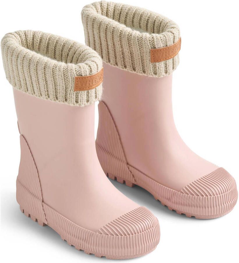 WHEAT Kid's Thermo-Wathose Rubberlaarzen roze beige - Foto 2