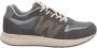 Woden Rigmor Open Mesh suède sneakers donkergrijs - Thumbnail 1