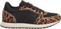 Woden Ronja Cowhair leren sneakers zwart panter - Thumbnail 1