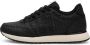 Woden Ronja Croco leren sneakers met crocoprint zwart - Thumbnail 1