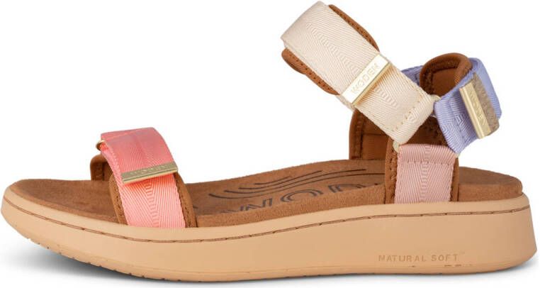 Woden sandalen roze