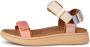 Woden Line LIte Sandalen roze Textiel Dames - Thumbnail 2