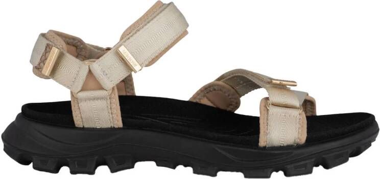 Woden Sandie sandalen beige