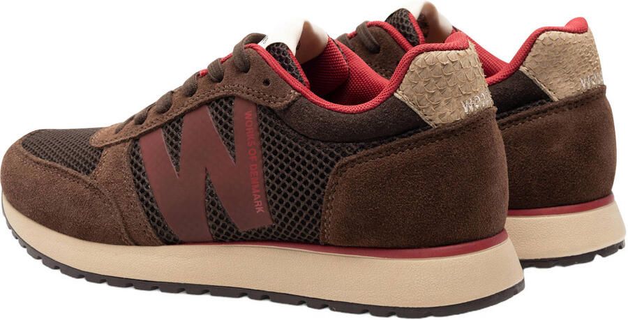 Woden Ronja Icon suède leren sneakers bruin - Foto 3