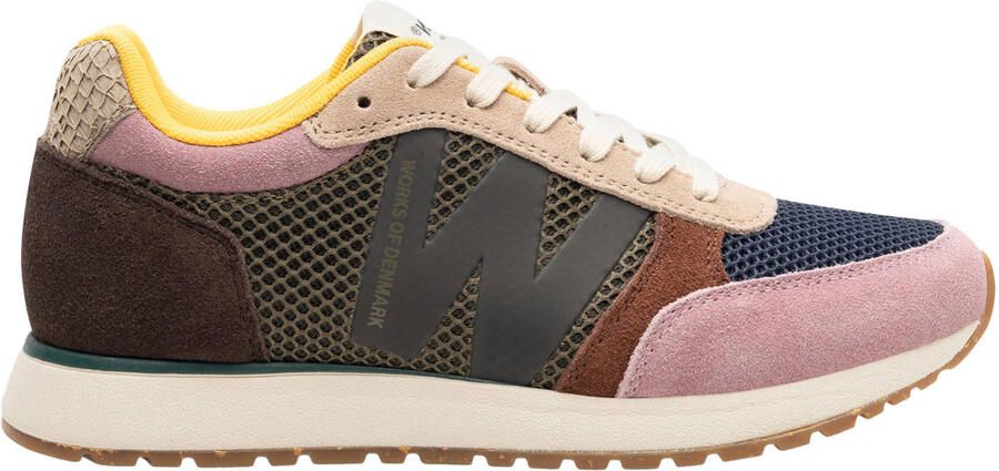 Woden Ronja Icon suède leren sneakers multi