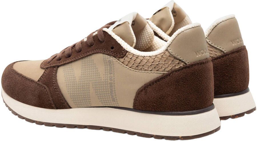 Woden Ronja leren sneakers bruin - Foto 2