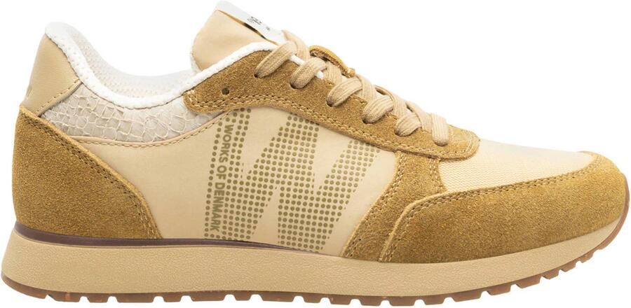 Woden Ronja Khaki multi dames sneakers