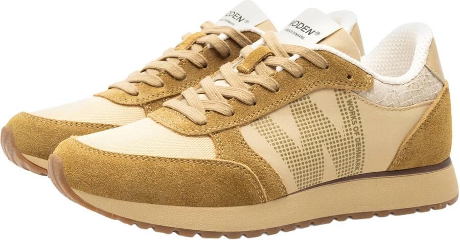 Woden Ronja Khaki multi dames sneakers - Foto 3