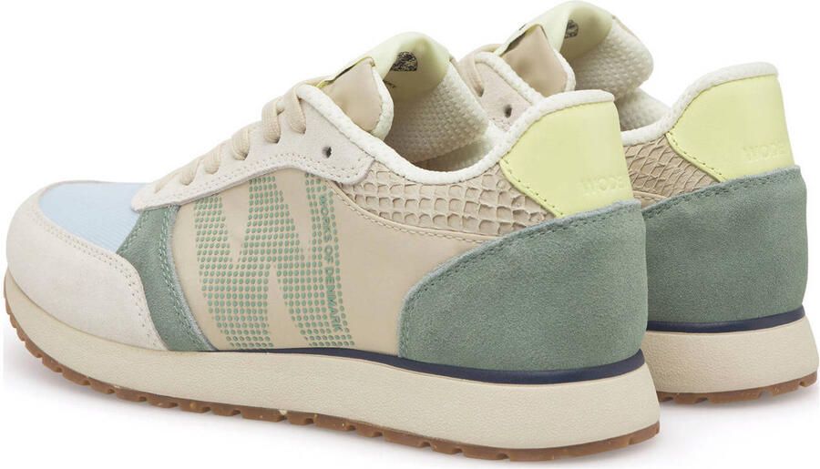 Woden Ronja Sneakers groen Leer Dames - Foto 3