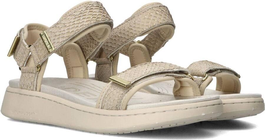 Woden Line Fish Sandalen Dames Gebroken wit - Foto 2