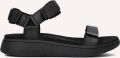 Woden Stijlvolle Line Sandalen Black Dames - Zwart