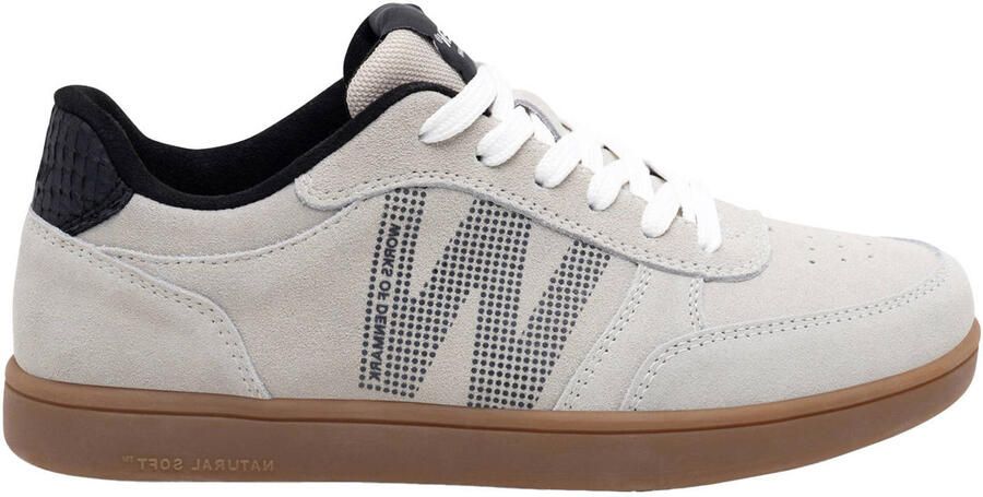 Woden suède sneakers grijs