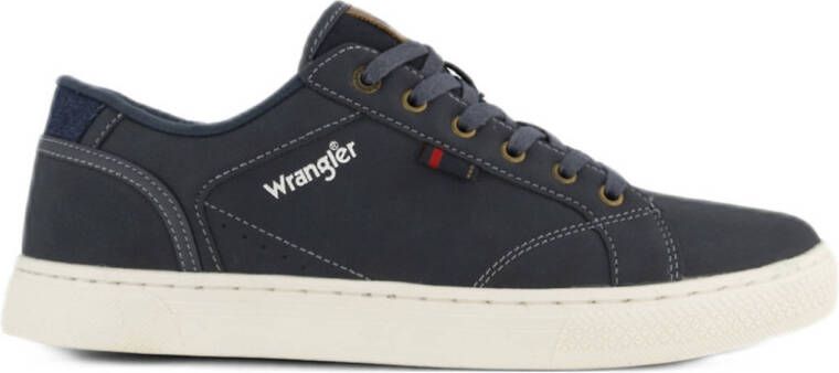 Wrangler sneakers donkerblauw