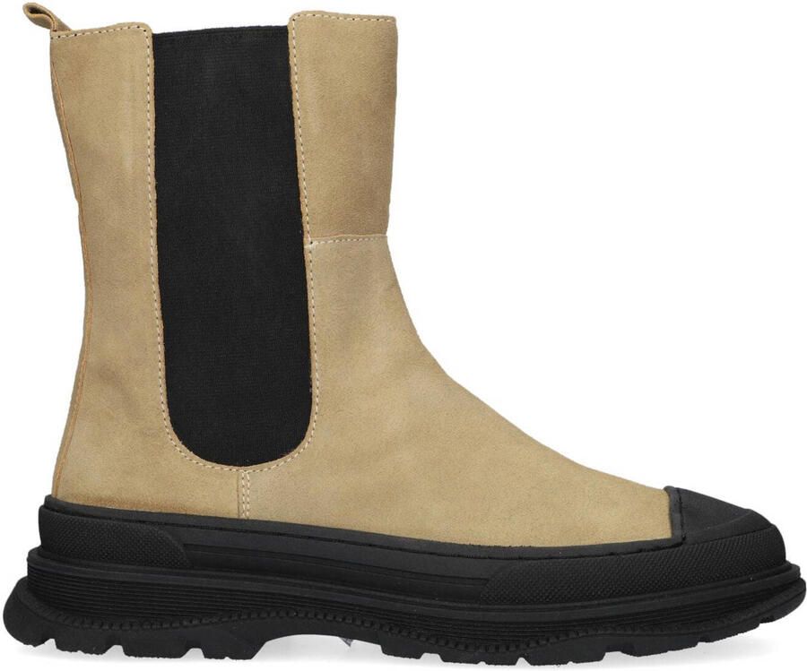 Wysh Camila Chelsea boots Enkellaarsjes Meisjes Beige