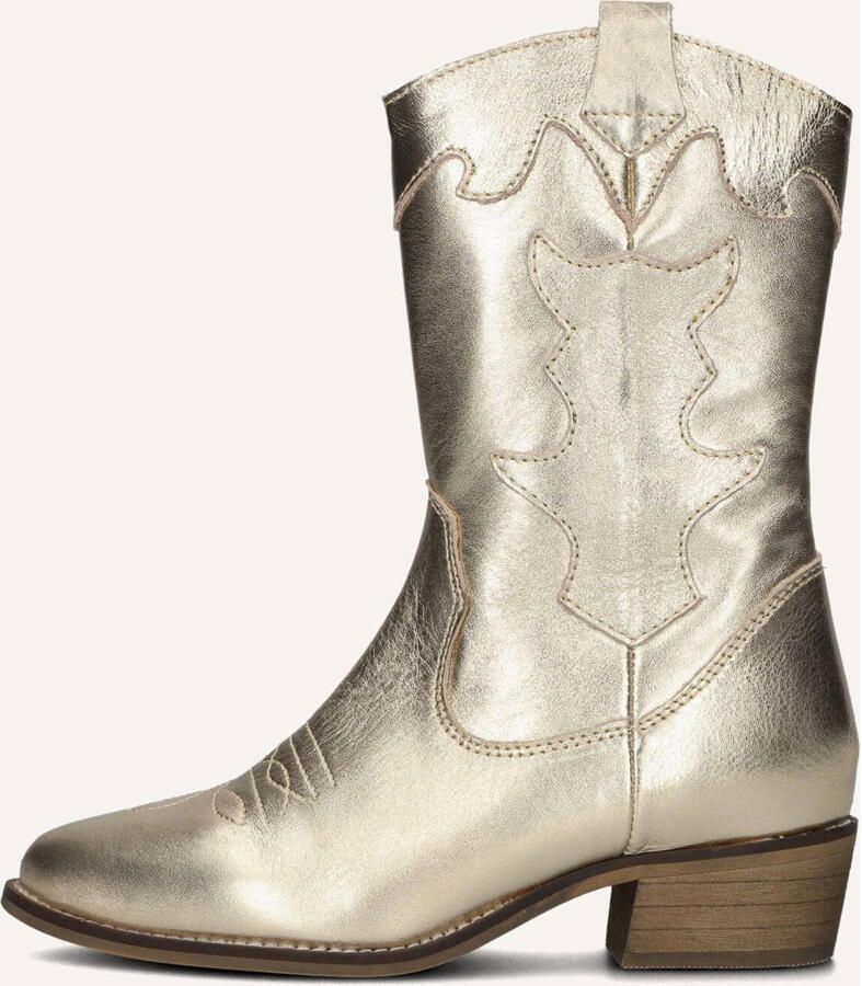 Wysh Winnie Cowboylaarzen Western Laarzen Meisjes Goud - Foto 3