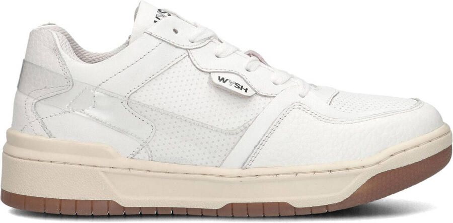 Wysh Asa Lage sneakers Leren Sneaker Meisjes Wit