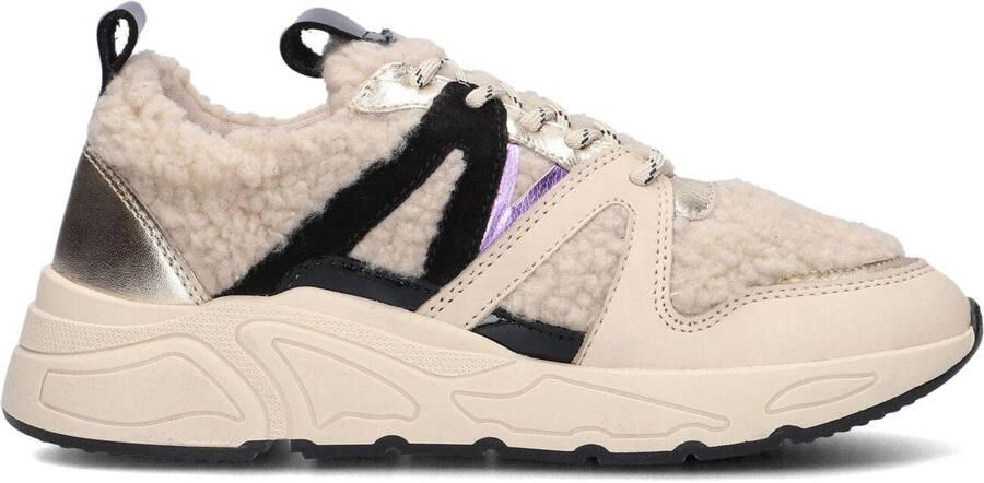 Wysh Carocel Lage sneakers Leren Sneaker Meisjes Beige - Foto 2