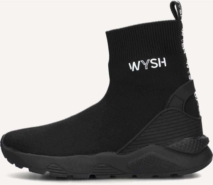 Wysh Jaime Hoge sneakers Jongens Kids Zwart - Foto 2