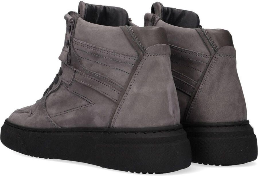 Wysh Lewis Hoge sneakers Jongens Kids Grijs - Foto 4