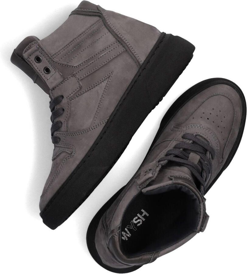 Wysh Lewis Hoge sneakers Jongens Kids Grijs - Foto 3