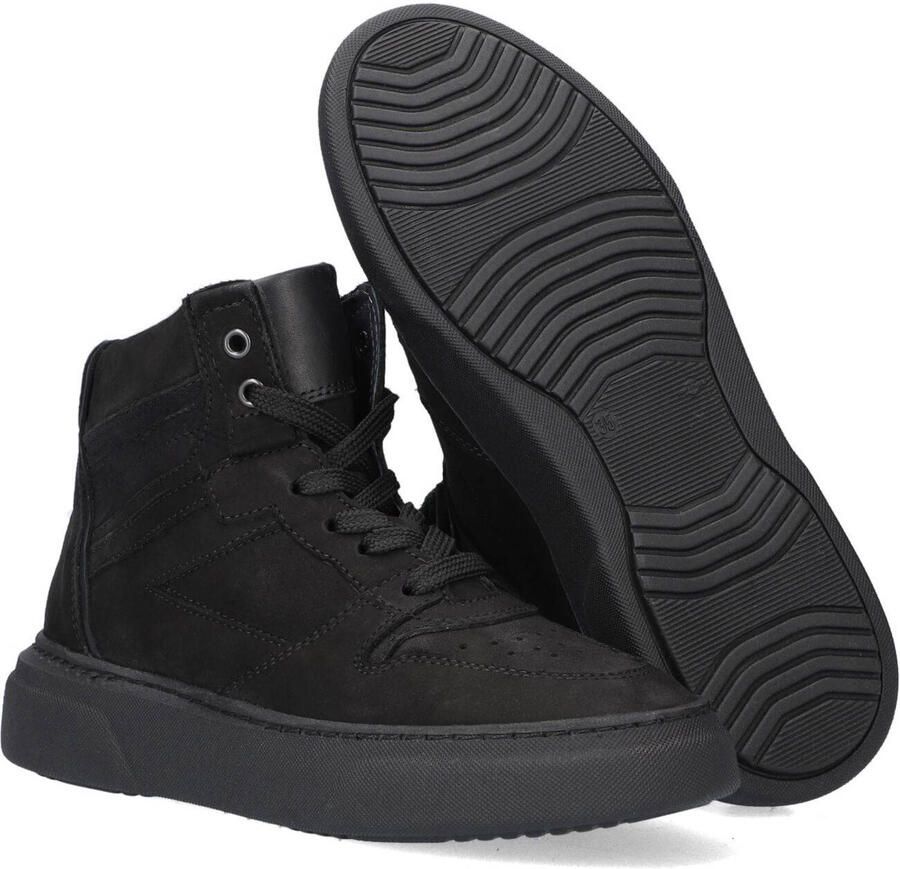 Wysh Lewis Hoge sneakers Jongens Kids Zwart - Foto 3