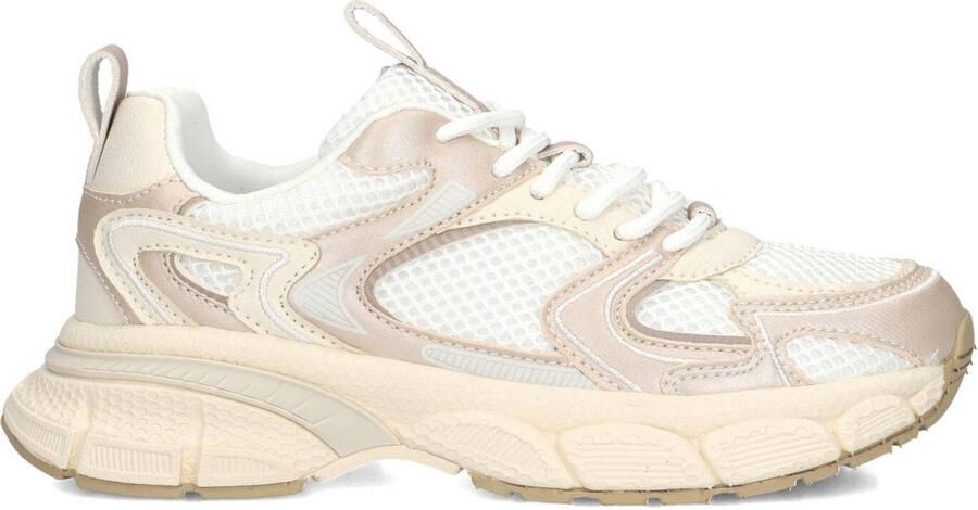 Wysh Meau Sneakers Meisjes Beige