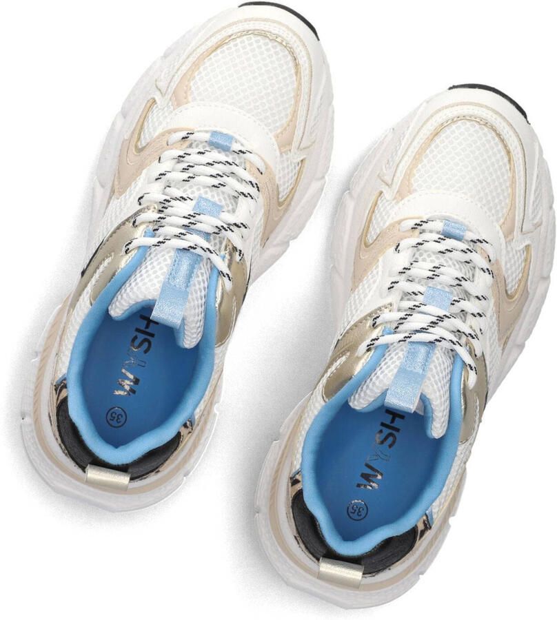 Wysh Meau Sneakers Meisjes Wit - Foto 2