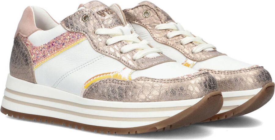 Wysh Wendy B Lage sneakers Leren Sneaker Meisjes Kids Roze - Foto 2