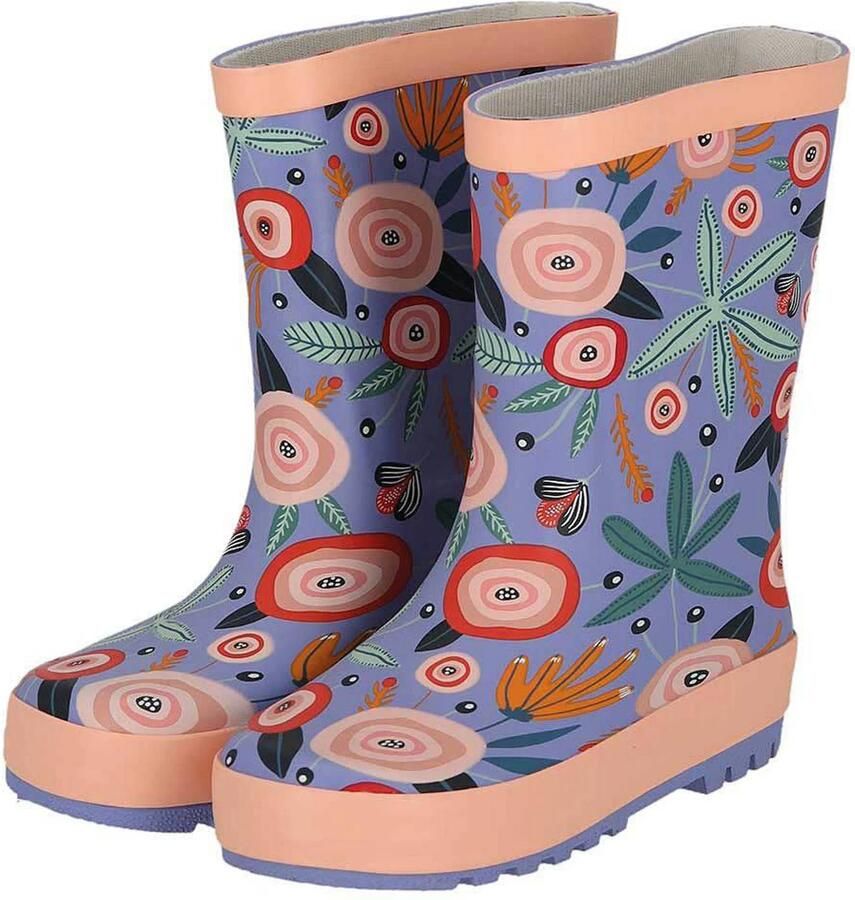 XQ-Footwear Regenlaarzen kids Panter