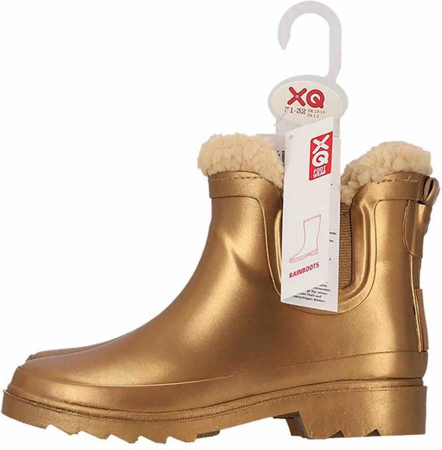 XQ Chelsea regenlaarzen Unisex Fake Fur voering - Foto 2