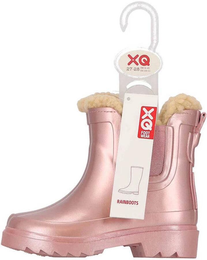 XQ Chelsea regenlaarzen Unisex Fake Fur voering - Foto 3