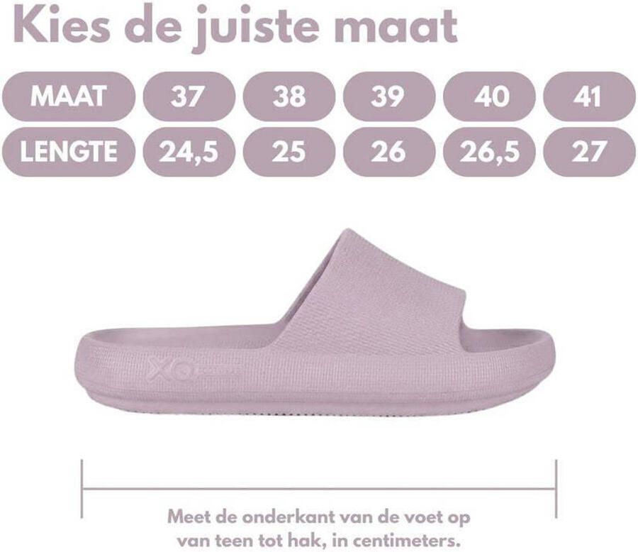 Morethansocks Flops dames t m 41 Badslippers dames Lichtgewicht Slippers dames Ergonomisch voetbed - Foto 3