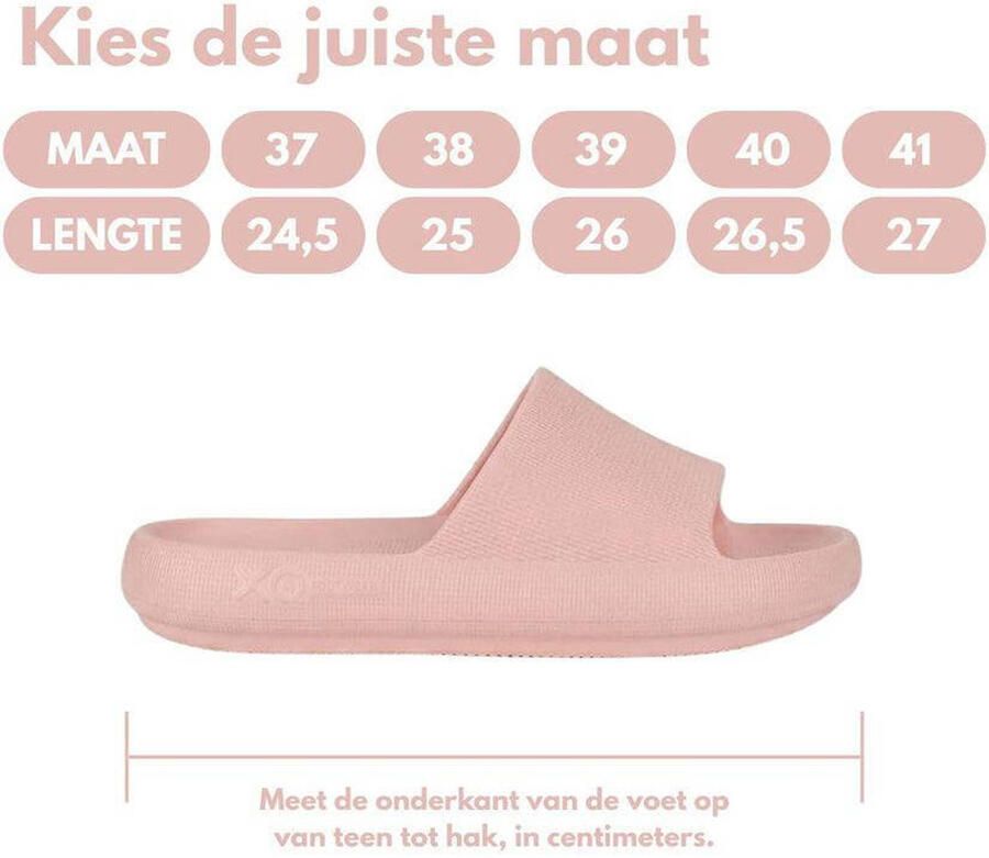 Morethansocks Flops dames t m 41 Badslippers dames Lichtgewicht Slippers dames Ergonomisch voetbed - Foto 2