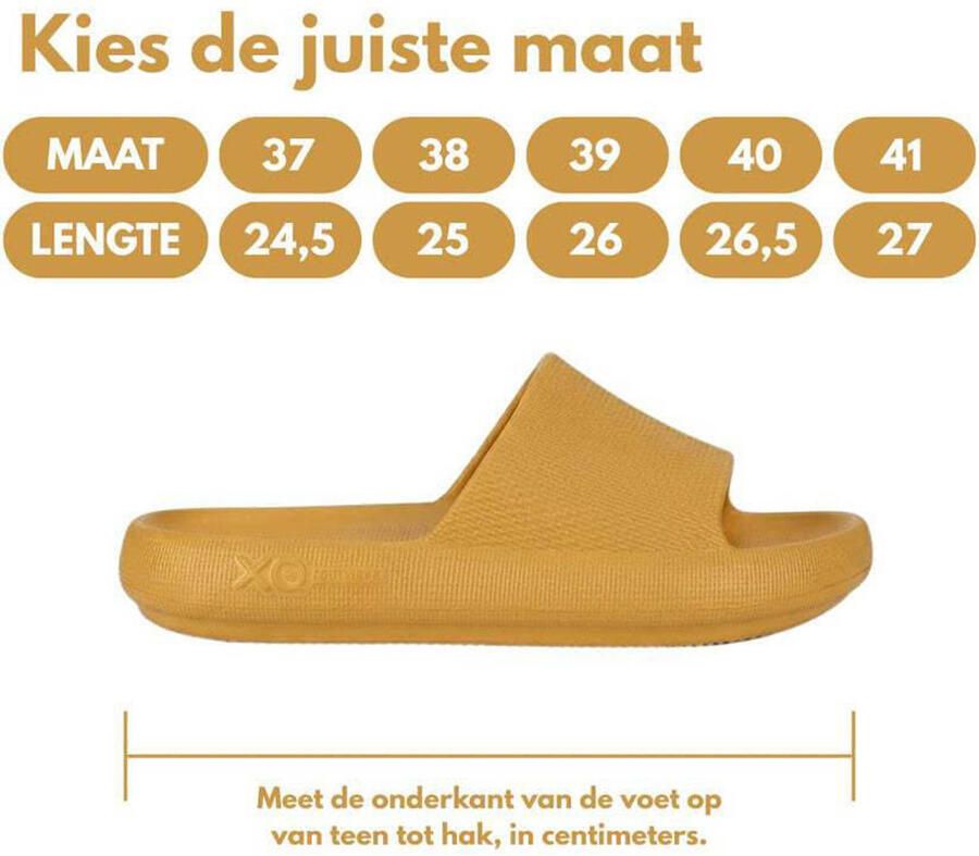 Morethansocks Flops dames t m 41 Badslippers dames Lichtgewicht Slippers dames Ergonomisch voetbed - Foto 2