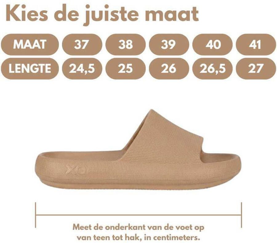 Morethansocks Flops dames t m 41 Badslippers dames Lichtgewicht Slippers dames Ergonomisch voetbed - Foto 2
