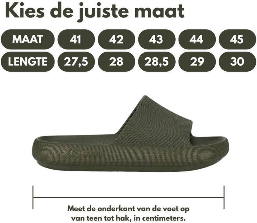 Morethansocks Flops heren t m 45 Badslippers heren Lichtgewicht Slippers heren Ergonomisch voetbed - Foto 3
