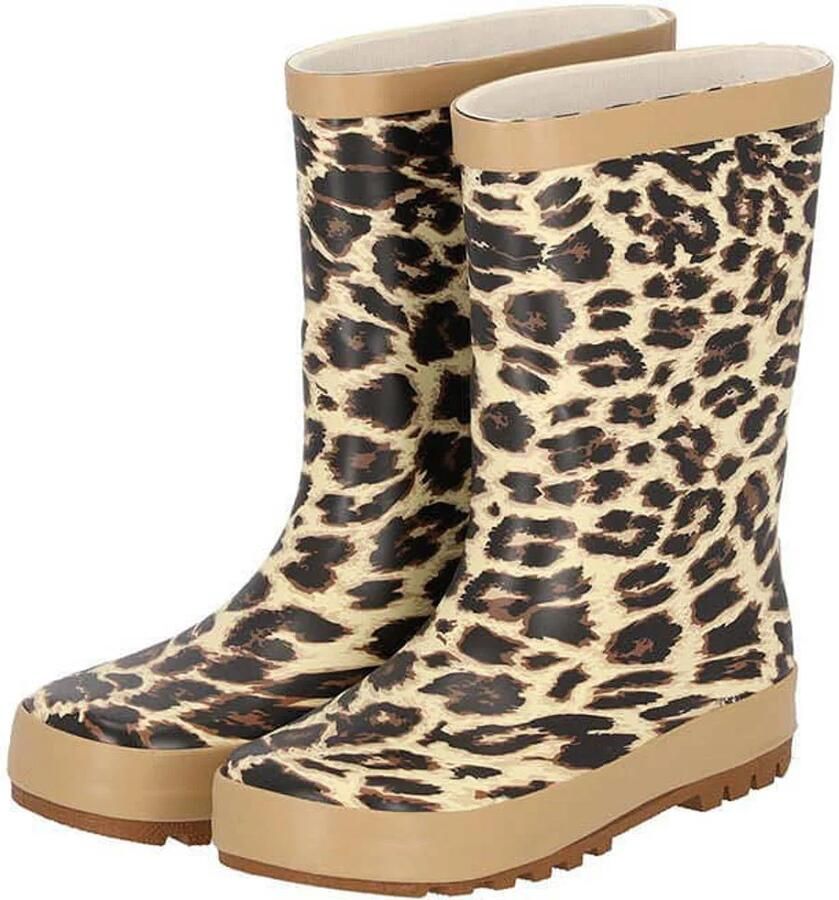XQ Regenlaarzen kids Panter