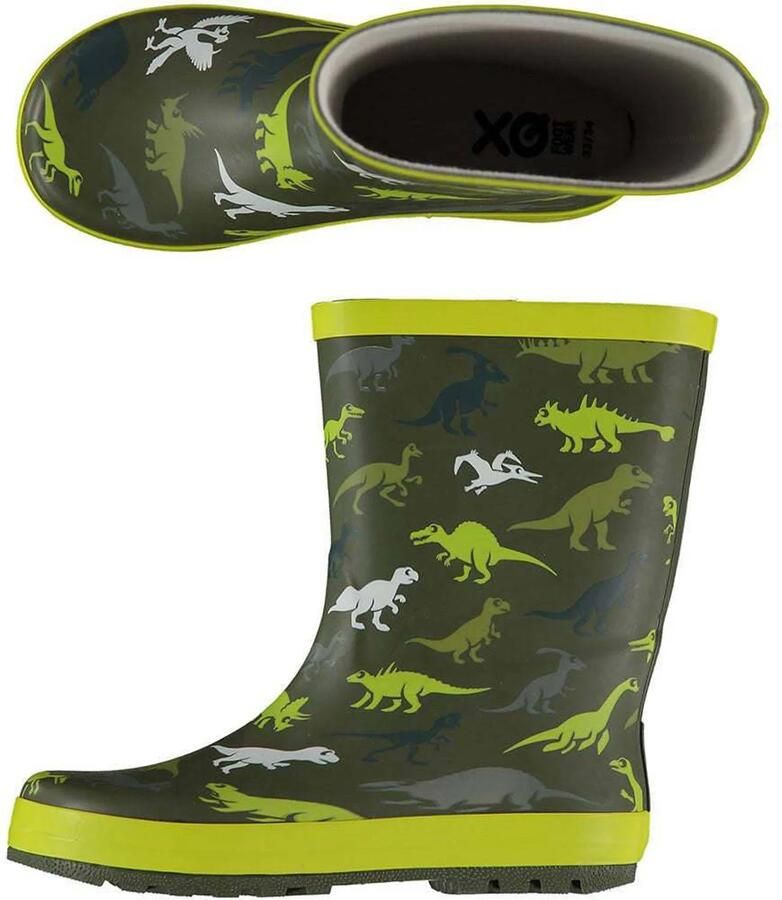 XQ Regenlaarzen Kinderen Dino