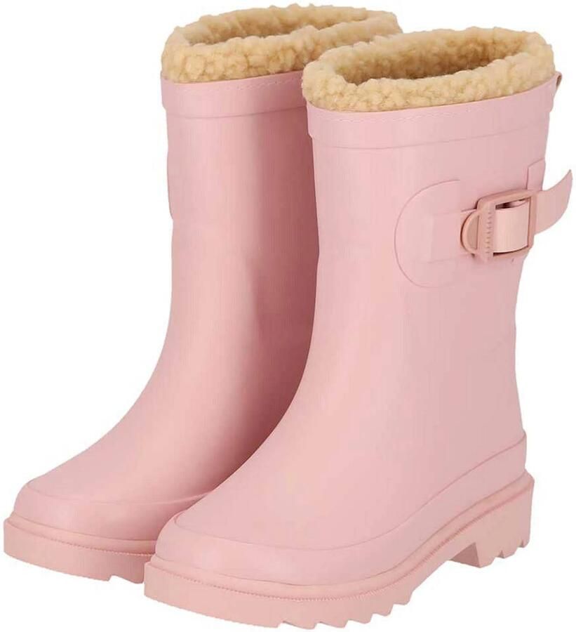 XQ Regenlaarzen kinderen Unisex Fake Fur voering