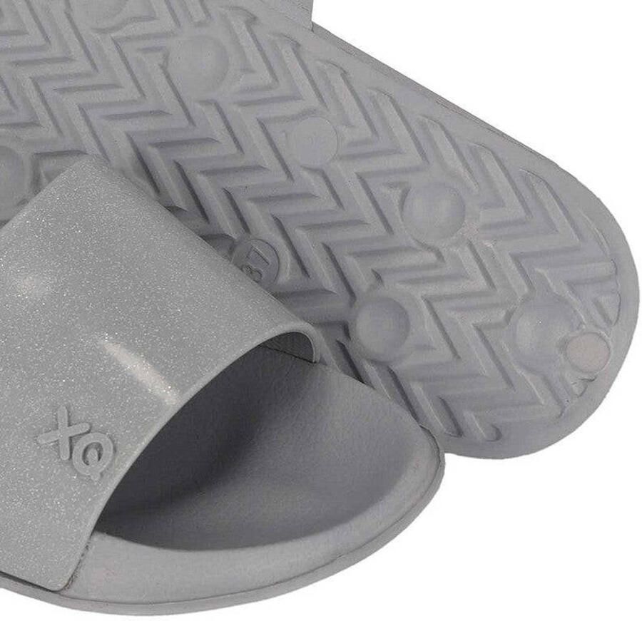 XQ Footwear XQ Slippers Dames Fashion Grijs Badslippers dames Gevormd voetbed - Foto 2